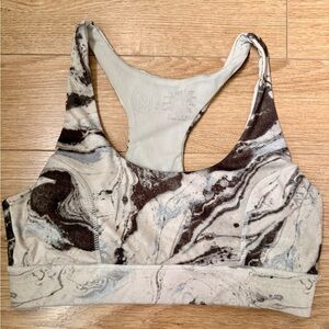 5/$25 -  ARDENE Marble Print Sports Bra - size M